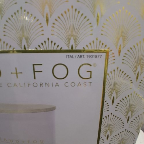 SAND + FOG COZY AMBER SCENTED SOY WAX BLEND 4-WICK CANDLE - 1.7 KG (60 OZ) (MODEL: 1901877) image 4