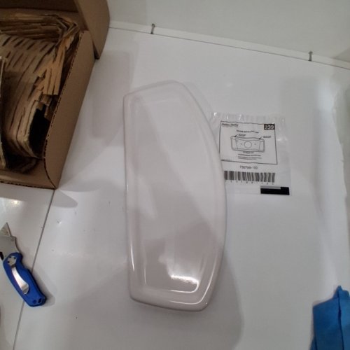 AMERICAN STANDARD TOILET TANK COVER - WHITE - (MODEL: 730799-100) image 3
