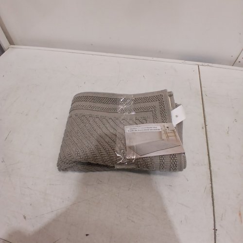 RIVIERA HOME COTTON WOVEN BATH MAT - 24" X 34" - BEIGE (STYLE: 1973133) image 4
