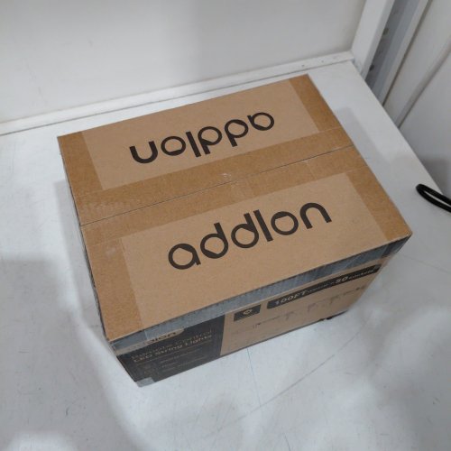 ADDLON OUTDOOR WATERPROOF STRING LIGHTS WITH REMOTE - 100FT - BLACK (MODEL: ADDLON-100) image 3