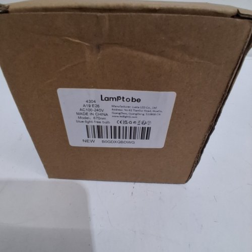 2PK LAMPTOBE LED SLEEP LIGHT BULBS - A19 - E26 - 9W - RED image 3