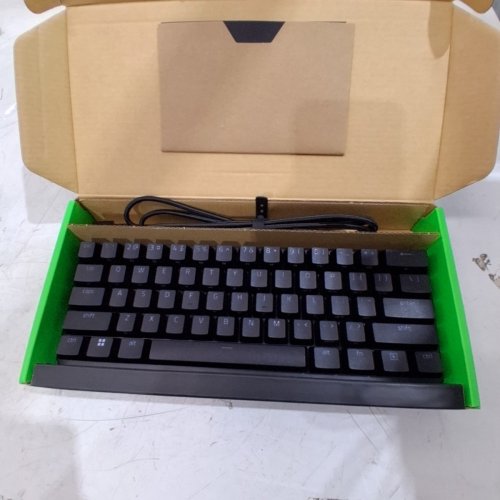 Razer Huntsman Mini Wired 60% Gaming Keyboard - Clicky Optical Switches - Chroma RGB Lighting - Onboard Memory - Classic Black - Clicky Optical Switch (Model: Rz03-0339) image 4