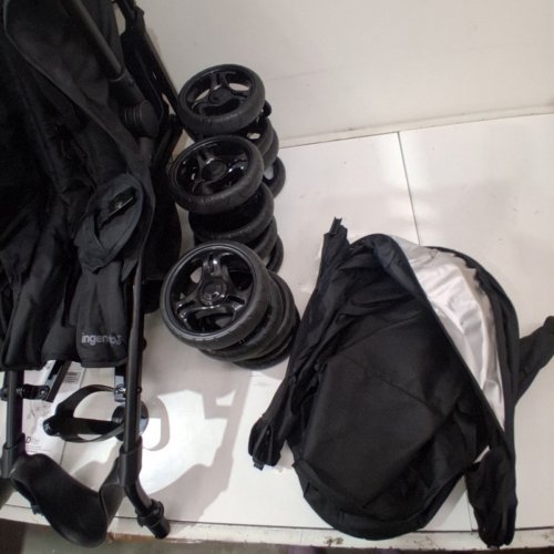 INGENUITY 3DLITE DOUBLE UMBRELLA STROLLER - 50LBS MAX - BLACK -(MODEL:31923) image 3