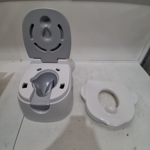 MUNCHKIN 3-IN-1 TODDLERS POTTY TRAINER SYSTEM (GREY/WHITE) (MODEL: 11564) image 4