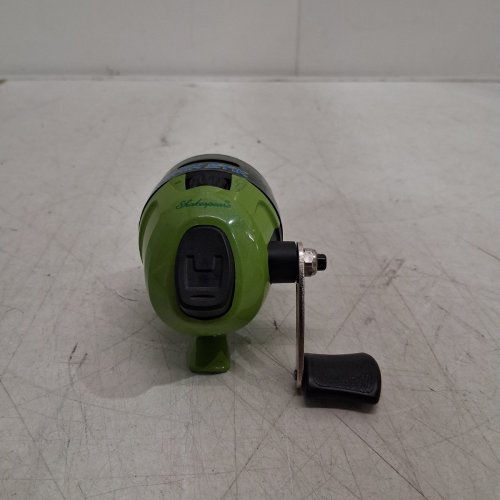 SHAKESPEARE PITCHIN STIK SPINCAST REEL - R/H - 6LBS - 3.4:1 GEAR RATIO - GREEN (MODEL: PSTKG6) image 3