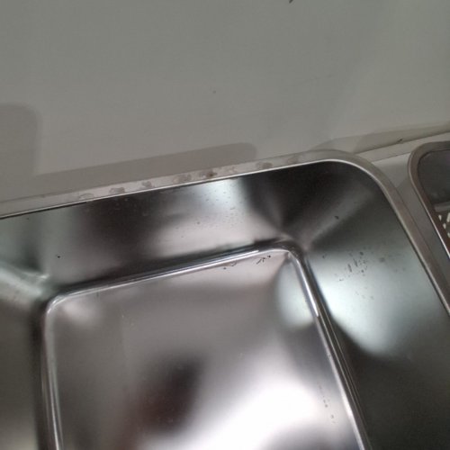 SUZZIPAWS STAINLESS STEEL LITTER BOX WITH SCOOP - 19.7" X 13.7" X 6" - SILVER image 3