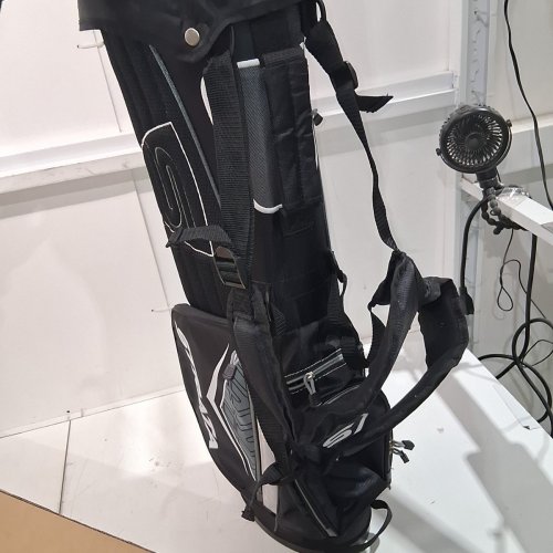 7PC MEN'S CALLAWAY STRATA GOLF BAG/CLUBS - BLACK/GREY image 9