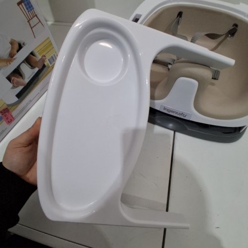 INGENUITY BABY BASE 2-IN-1 SEAT BOOSTER FEEDING SEAT - CASHMERE image 8