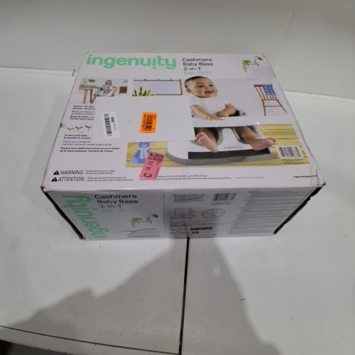 INGENUITY BABY BASE 2-IN-1 SEAT BOOSTER FEEDING SEAT - CASHMERE image 10