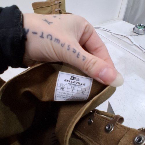 MEN'S BELLEVILLE TACTICAL RESEARCH TR105 MINIMALIST COMBAT BOOT - 9 REGULAR - COYOTE image 3