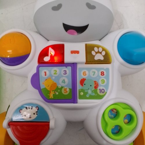 FISHER-PRICE LEARN WITH ME ZEBRA WALKER INTERACTIVE TOY - (MODEL: FPL37-9463) image 2