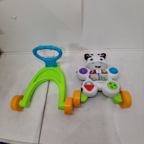 FISHER-PRICE LEARN WITH ME ZEBRA WALKER INTERACTIVE TOY - (MODEL: FPL37-9463) image 3