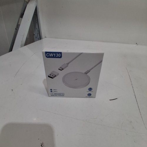 BENFEI 2-IN-1 MAGENETIC WIRELESS CHARGER USB-A / USB-C - 15W OUTPUT - BLACK - (MODEL: CW130) image 2