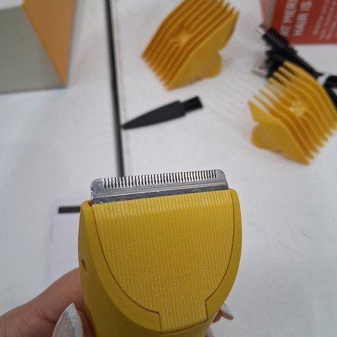 MERIDIAN PREMIUM BODY HAIR TRIMMER - YELLOW image 4