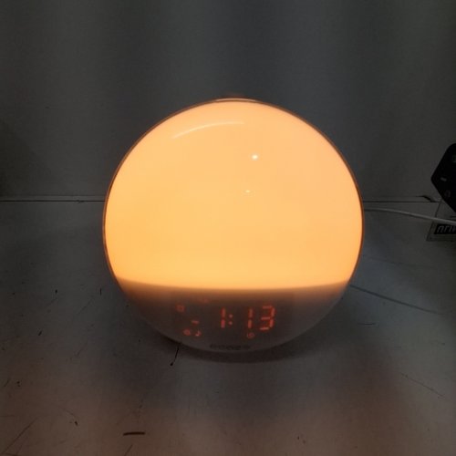ECOZY SUNRISE ALARM CLOCK WITH APP & VOICE CONTROLLED - WHITE (MODEL: E80S) image 3