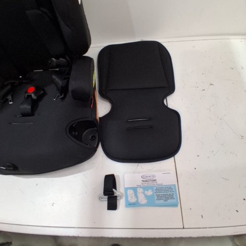 GRACO TRANZITIONS 3-IN-1 HARNESS BOOSTER SEAT - 22-100LBS - PROOF BLACK (MODEL: 2035724) image 5