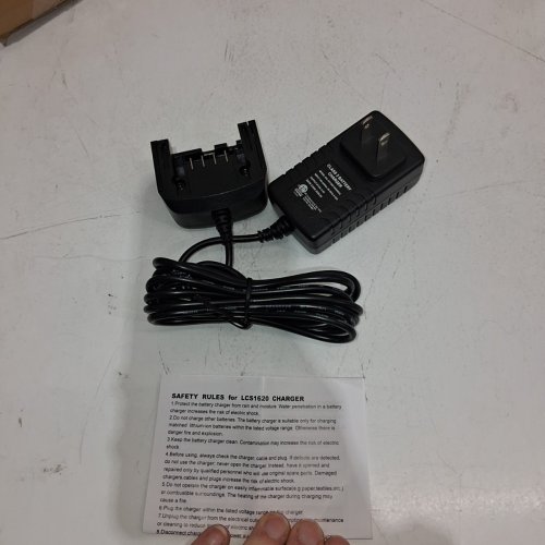 BATTERY CHARGER - FOR BLACK & DECKER BATTERY - 20V - BLACK (MODEL: HY13021000500UL) image 3