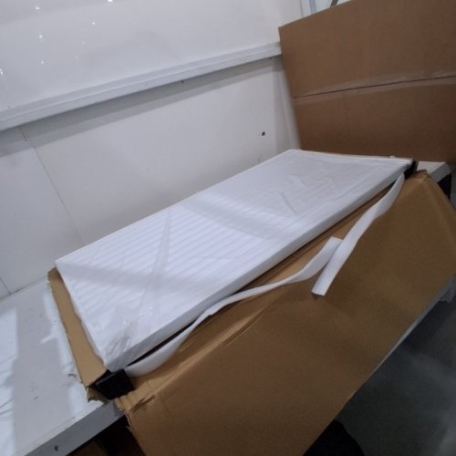 24PK LOOYEE PVC WATERPROOF AND WASHABLE FIRE-RATED DROP CEILING TILES - 24" X 48" - WHITE image 2