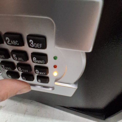 HEAVY DUTY DEPOSITORY SAFE WITH DROP SLOT AND CODE LOCK - 1.7CU FT - BLACK (MODEL: SS-450L) image 2