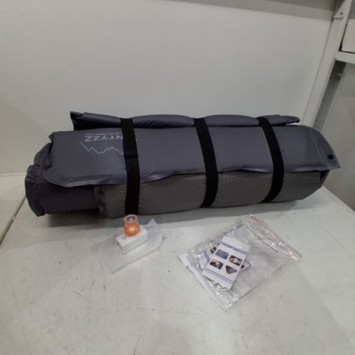 ONTZZ SELF-INFLATING CAMPING SLEEPING PAD WITH USB-C PUMP - ONE SIZE FITS MOST - GRAY image 5