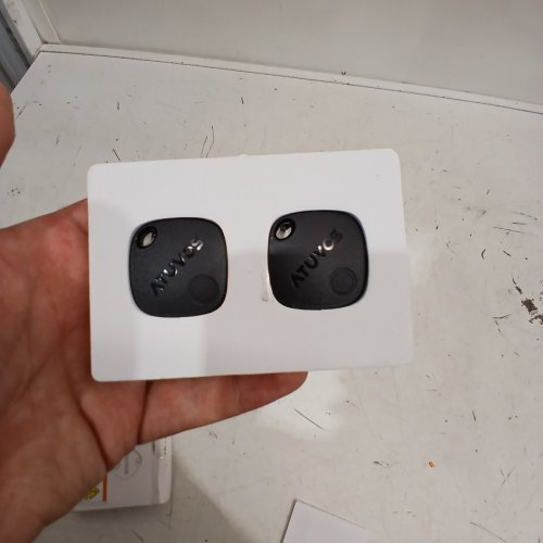 2PK ATUVOS ANDROID/IOS AIR TRACKER SMART TAG - BLACK (MODEL: AT2501) image 2
