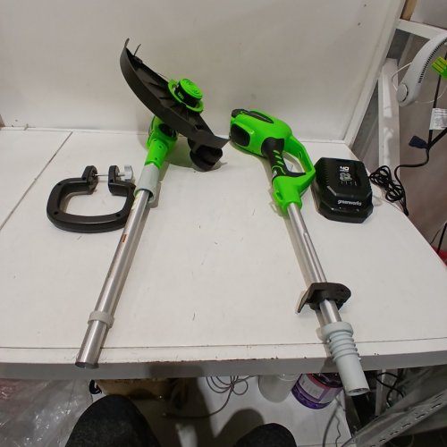 GREENWORKS 13" ELECTRIC CORDED STRING TRIMMER - GREEN (MODEL:STF305) image 2