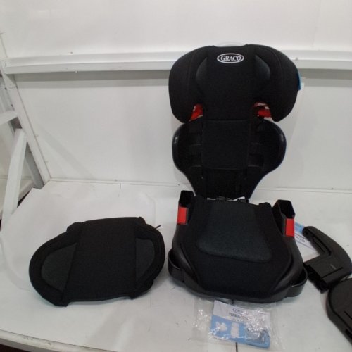 GRACO 2-IN-1 TURBOBOOSTER HIGHBACK TO BACKLESS BOOSTER CAR SEAT - 40LB TO 100LB MAX - BLACK (MODEL: 2168325) image 3