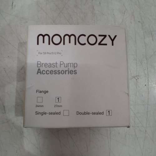 MOMCOZY DOUBLE-SEALED FLANGE REPLACEMENT ACCESSORIES - COMPATIBLE WITH S9 PRO / S12 PRO - 27MM - CLEAR image 2
