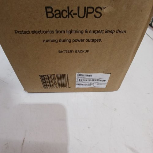 APC UPS BATTERY BACKUP & SURGE PROTECTOR WITH USB CHARGER, 600VA APC BACK-UPS (MODEL:BE600M1) image 4