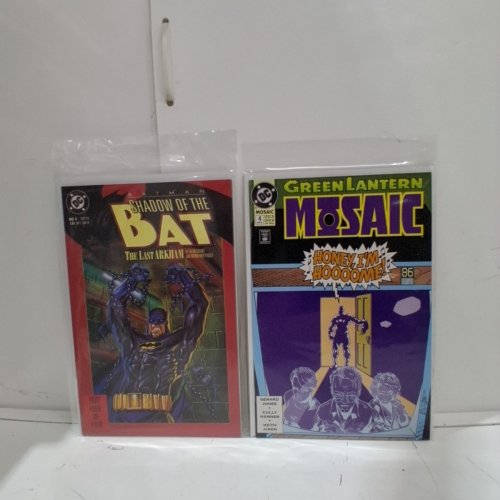4 ASSTD DC COMIC BOOKS - GREEN LANTERN MOSAIC #4, BATMAN SHADOW OF THE BAT #4, BATMAN LEGENDS OF THE DARK KNIGHT #28, TEAM TITANS #1 - VARIOUS AUTHORS image 4