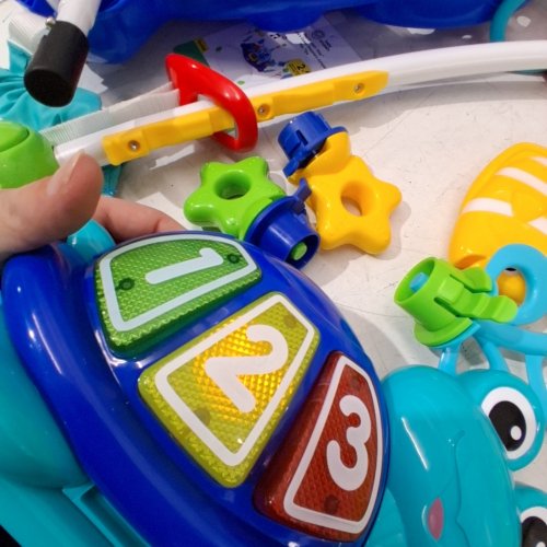 BABY EINSTEIN NEPTUNE'S OCEAN DISCOVERY ACTIVITY CENTER BABY JUMPER - 25LB MAX - MULTICOLOUR (MODEL:10455 ) image 2