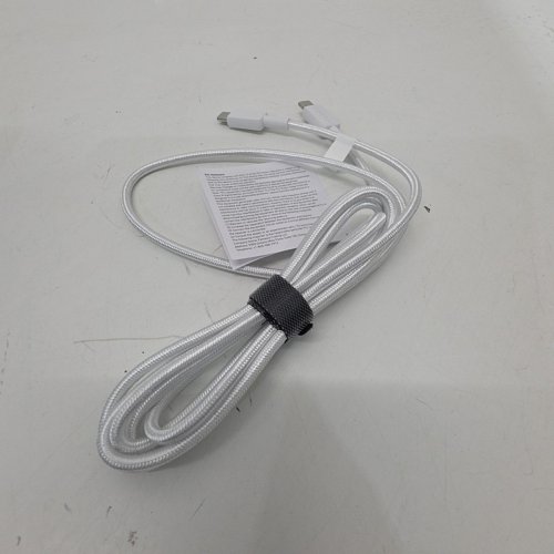 ANKER 322 BRAIDED USB-C CABLE - 60W - 6FT - WHITE (MODEL: A81F6H21-1) image 2