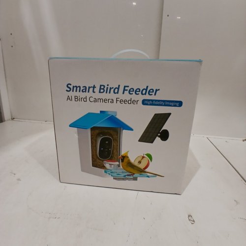 JUZJULY SOLAR POWERED AI SMART BIRD FEEDER WITH CAMERA - 2K HD LIVE VIDEO WITH HUMMINGBIRD AI RECGONITION - TWO WAY AUDIO image 3