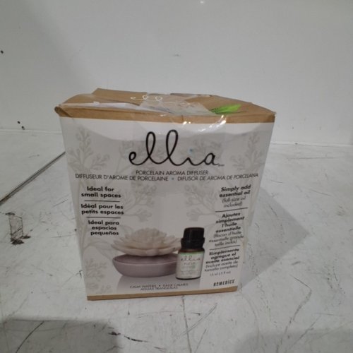 ELLIA CALM WATERS PORCELAIN AROMA DIFFUSER, PINK (MODEL: ARM-P140PKB-EO14) image 3