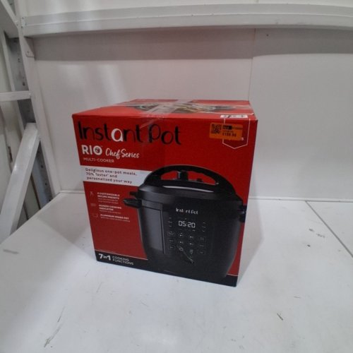 INSTANT POT RIO 7-IN-1 ELECTRIC MULTI-COOKER - 6QT - BLACK (MODEL: DUPC601BK) image 5