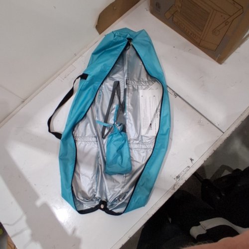 GLYMNIS BEACH POP UP 3 WINDOW TENT WITH TRAVEL BAG FOR 4 TO 6 PEOPLE - BLUE (MODEL: BT-ZD03) image 2