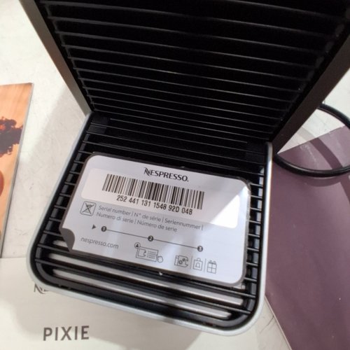 NESPRESSO PIXIE COFFEE AND ESPRESSO MACHINE BY BREVILLE - 0.7LTR CAP - TITAN (MODEL: BEC440TTN1BUC1) image 6
