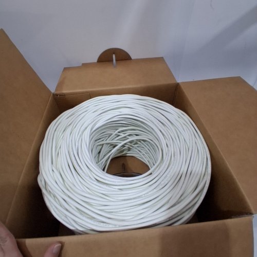 SMARTECH CABLES CAT6 PLENUM/ETHERNET CABLE - 23AWG - 1000FT - WHITE (MODEL: STC-622 image 3