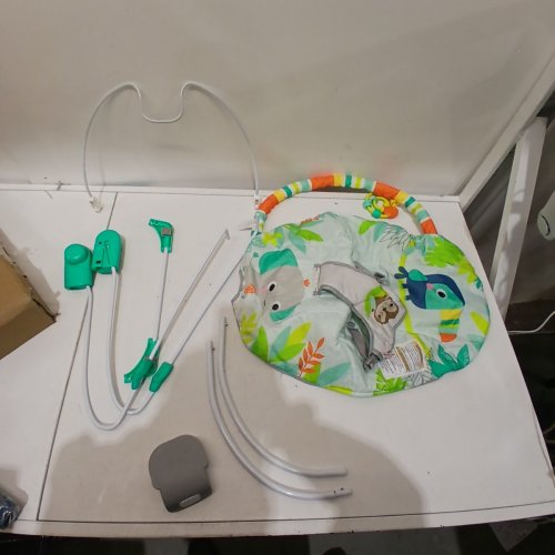 BRIGHT STARTS RAINFOREST VIBES VIBRATING BOUNCER image 2