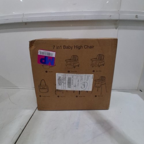 P@B PBELL 7-IN-1 FULLY CONVERTIBLE BABY HIGH CHAIR - GREY (MODEL: HA-009) image 3