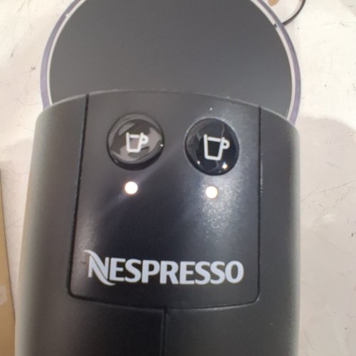 BREVILLE NESPRESSO PIXIE ESPRESSO MACHINE - INDUSTRIAL STYLE COFFEE MACHINE WITH NESPRESSO COFFEE PODS - TITAN BLACK/SILVER (MODEL: BEC440TTN) image 2