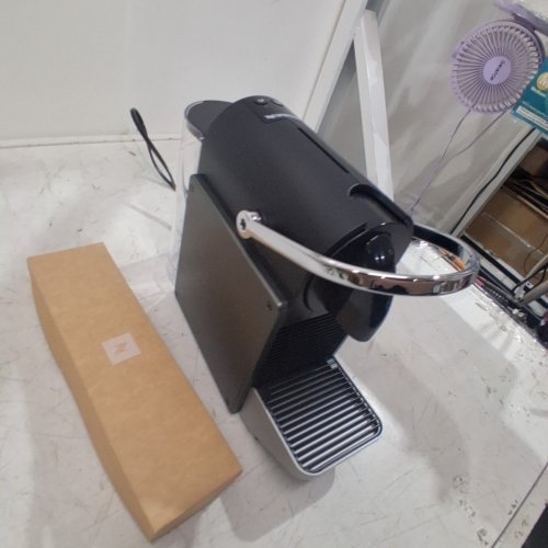 BREVILLE NESPRESSO PIXIE ESPRESSO MACHINE - INDUSTRIAL STYLE COFFEE MACHINE WITH NESPRESSO COFFEE PODS - TITAN BLACK/SILVER (MODEL: BEC440TTN) image 6