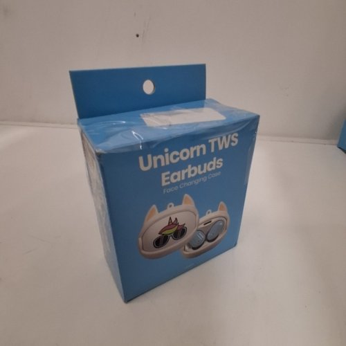 GEMS BLUETOOTH TRUE WIRELESS EARBUDS WITH SPINNING FACE CASE - UNICORN image 5