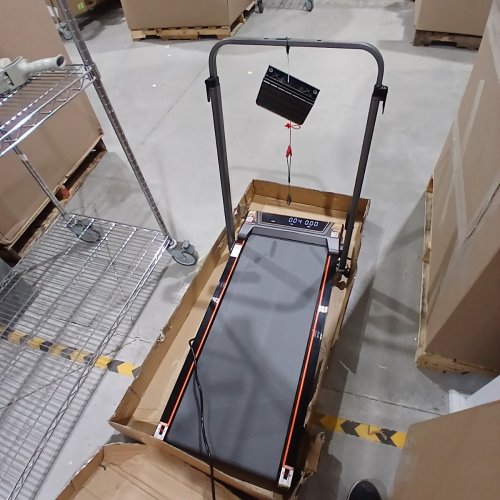 HSM FACTORY FOLDABLE EXERCISE TREADMILL - 2.0HP - BLACK (MODEL: HSM-T12C1) image 3