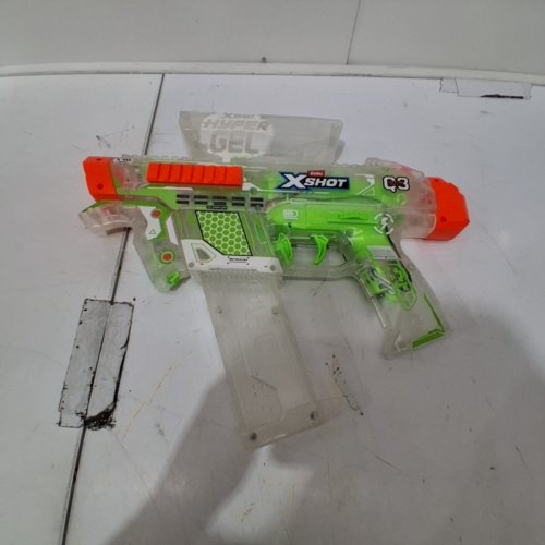 ZURU XSHOT HYPER GEL GLOW NIGHT STRIKE BLASTER - GREEN image 2