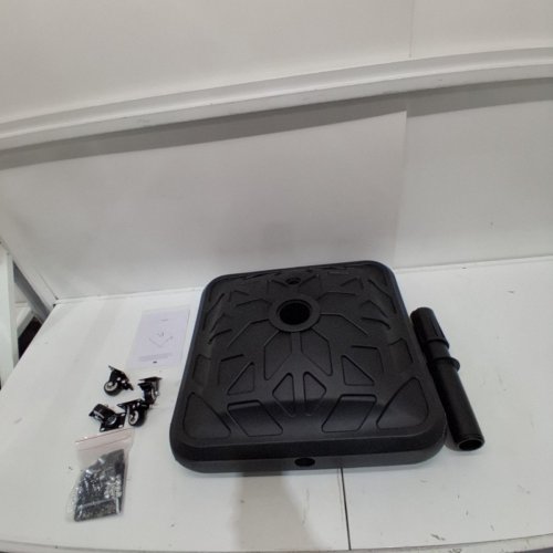 YAHEETECH MOBILE UMBRELLA BASE - 123 LBS CAPACITY - BLACK (ITEM: 593198) image 3
