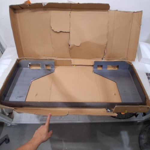 HEAVY DUTY SKID STEER QUICK ATTACH MOUNT PLATE - STEEL - (MODEL:PLACSA-0041) image 2