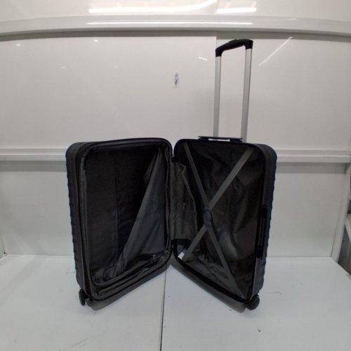 AMAZON BASICS HARDSIDE MEDIUM CHECKED LUGGAGE - 26" - BLACK (MODEL: LN20164-24) image 2