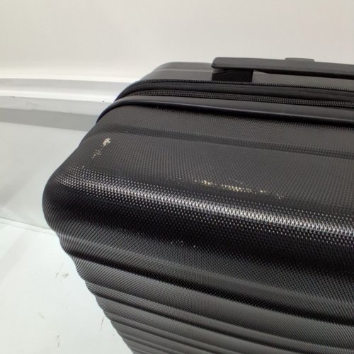 AMAZON BASICS HARDSIDE MEDIUM CHECKED LUGGAGE - 26" - BLACK (MODEL: LN20164-24) image 4