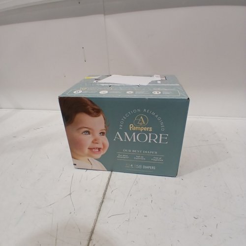 58PK PAMPERS AMORE MOST ABSORBENT AND BEST DIAPER - SIZE 4 - WHITE image 2